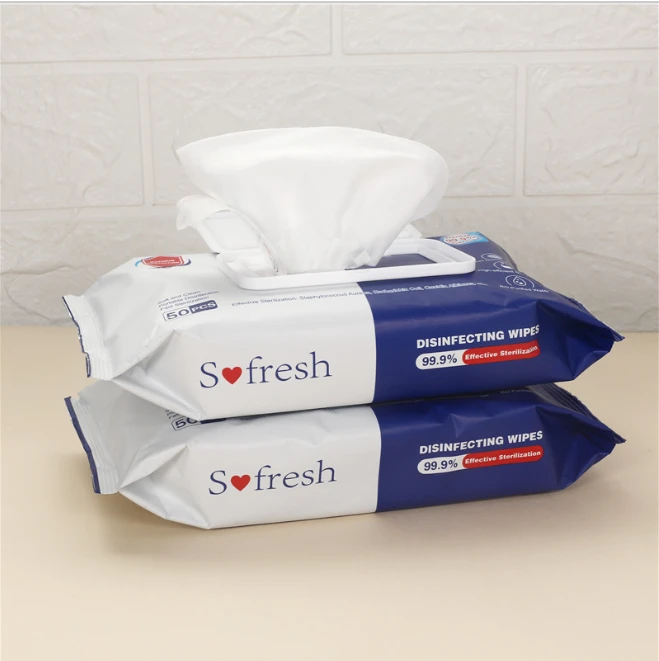 Biodegradable Disinfectant Wipes